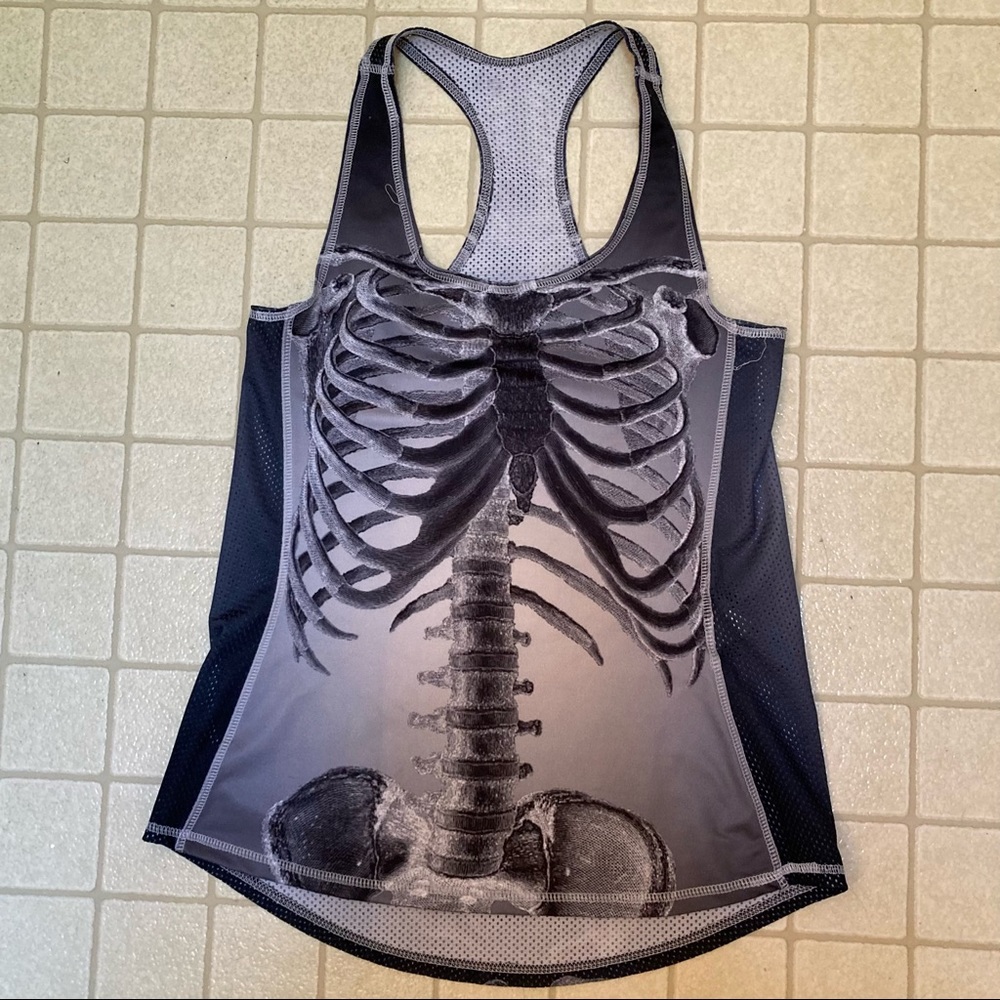 Black Milk Clothing Ribs Knock Out Top, size: extra-small, XS